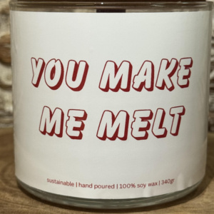 Saint Valentine Scented Candle LET LOVE GLOW